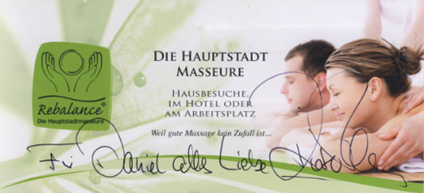 Autogramm von Dieter Bohlen